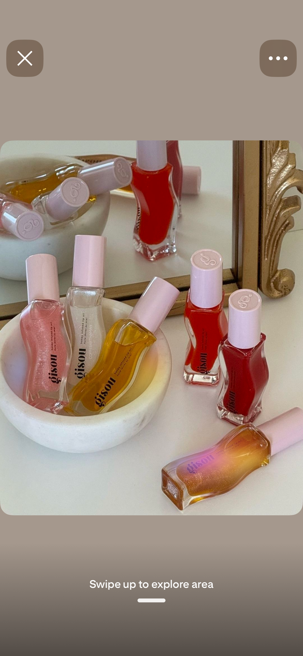 Gisou fruity lip gloss