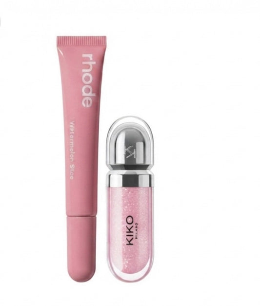 Sparkly pink lip combo -2 products