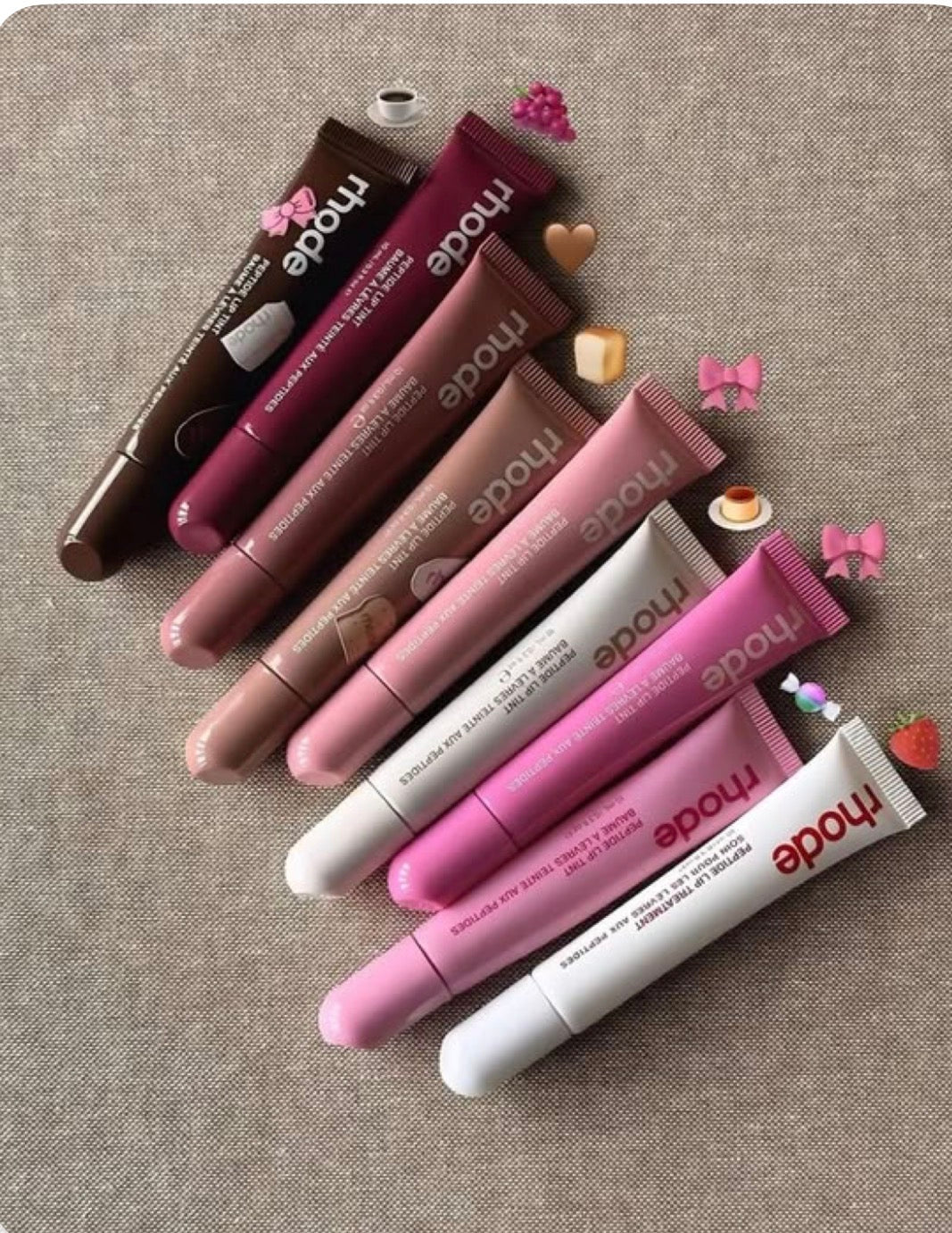 Rhode lip peptides