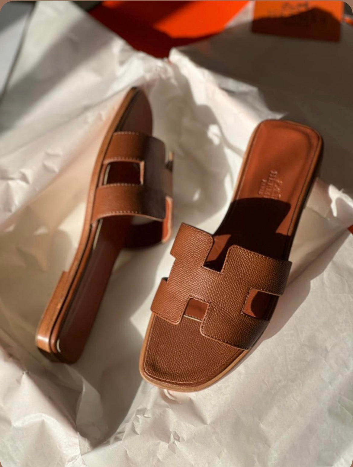 Hermes slippers
