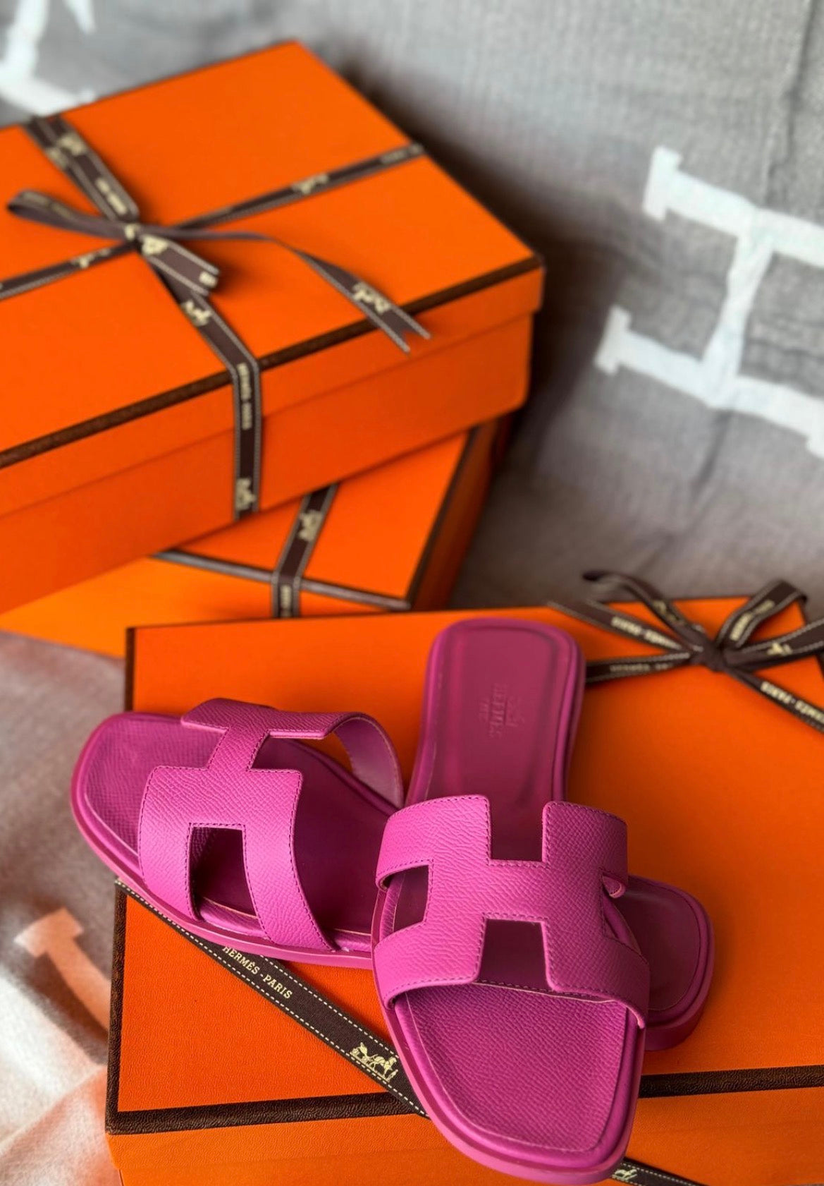 Hermes slippers