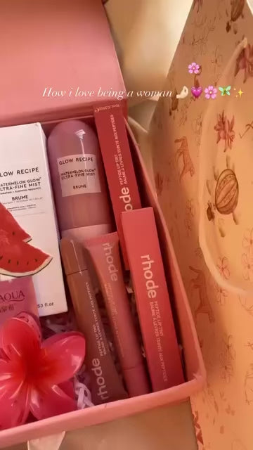 Pink beauty bundle box